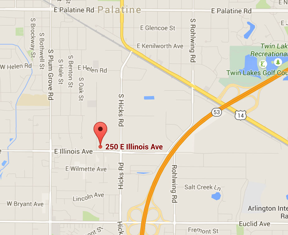 map to vonsydow's moving & storage